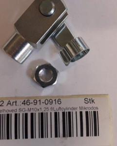 Fork head SG-M10x1.25 f/cylinder MicrosDry